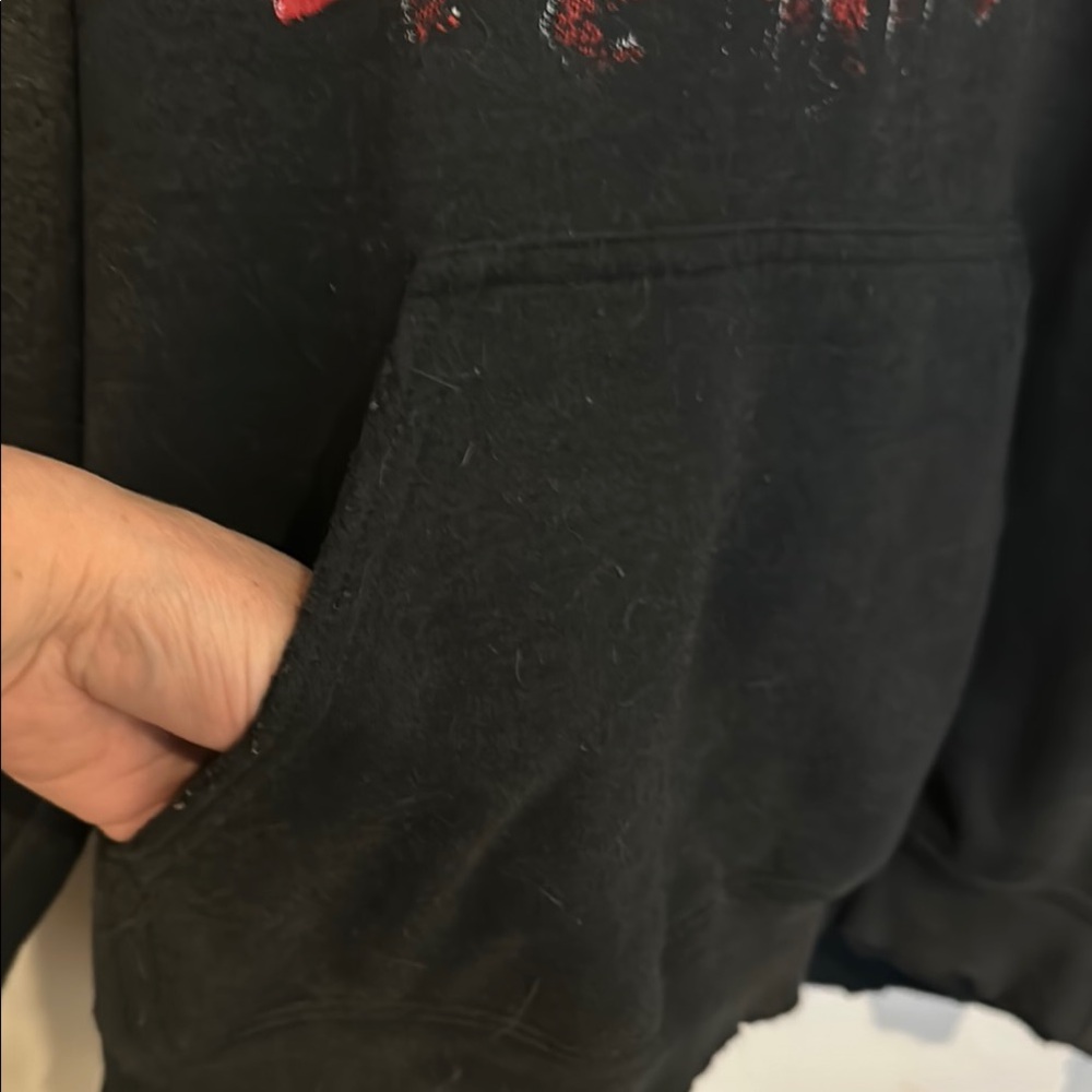 RARE MadeWorn Black Hoodie with Graphic Design Motorhead 🔥 - Picture 6 of 6